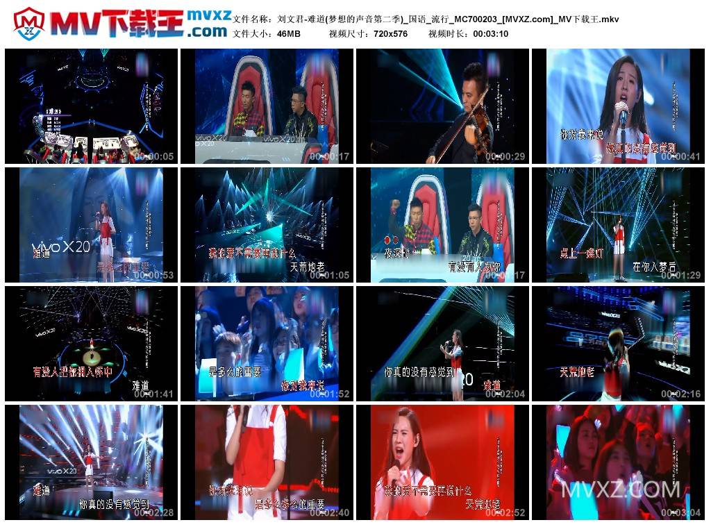 刘文君-难道(梦想的声音第二季)_国语_流行_MC700203